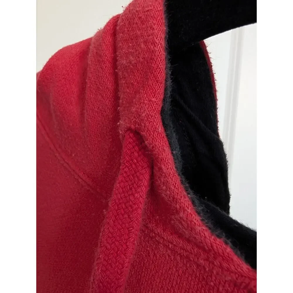 Ohio State‎ Buckeyes Hoodie Sweatshirt Red Size XL Embroidered Y2K Spellout 2010